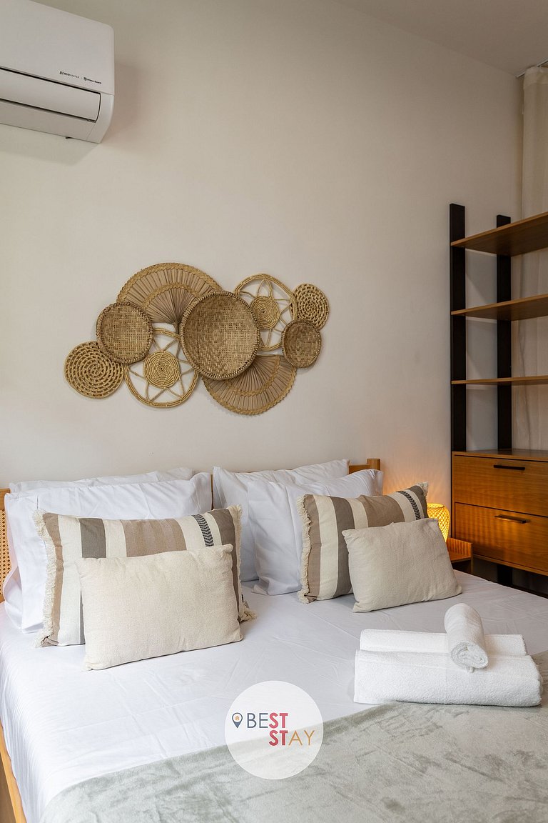 Estiloso Loft a 2 Quadras da Praia de Copacabana
