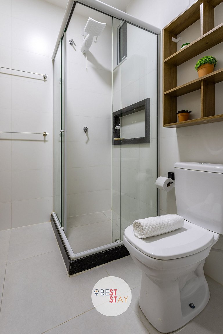 Estiloso Loft a 2 Quadras da Praia de Copacabana