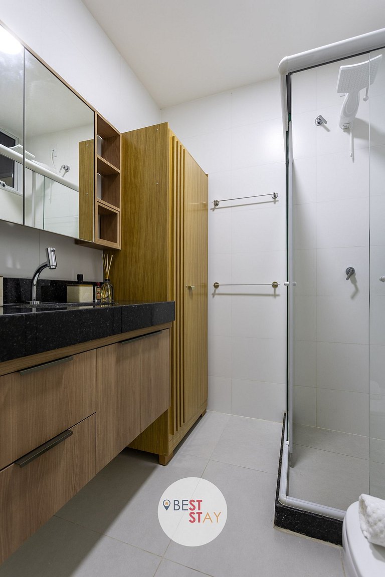 Estiloso Loft a 2 Quadras da Praia de Copacabana