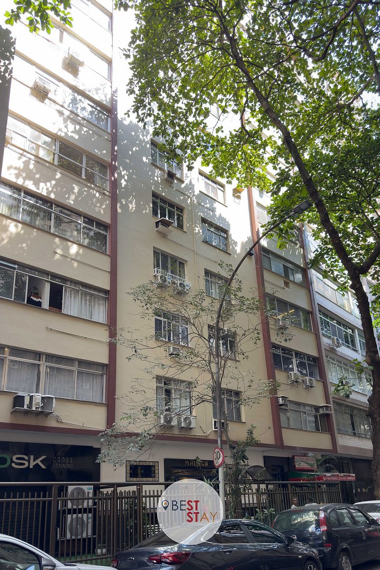 Aconchegante Apartamento Na Praia de Copacabana